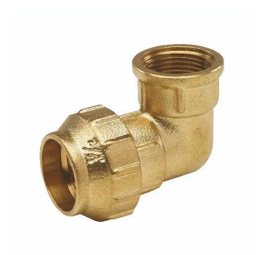 Codo 90<sup>º</sup> mixto rosca hembra latón - 20mm